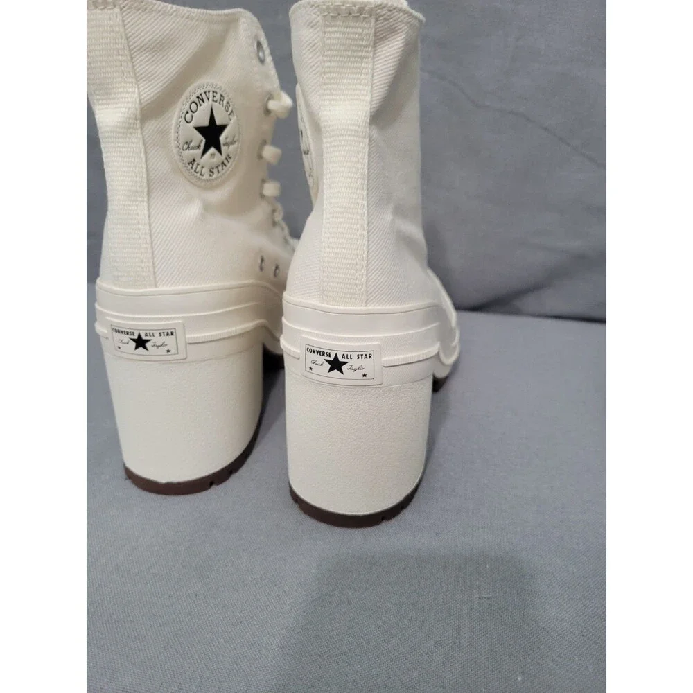 Converse Chuck 70 De Luxe Heel Hi Platform, A05348C Size Women’s 11.5 Cream
